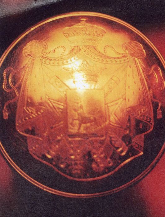 insigne militaire : bâton de Maréchal de France, détail (photocopie numérisée)