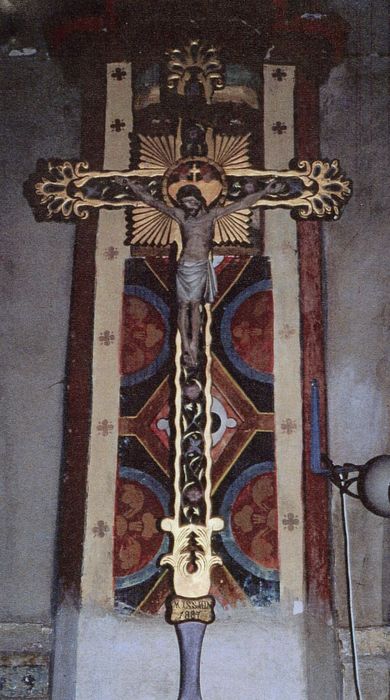 croix de procession (photocopie numérisée)