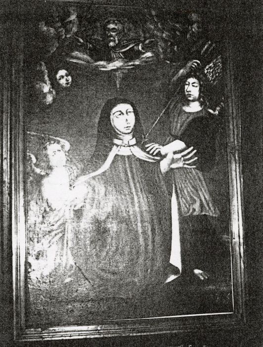 tableau : L'Extase de sainte Thérèse d'Avila (photocopie numérisée)