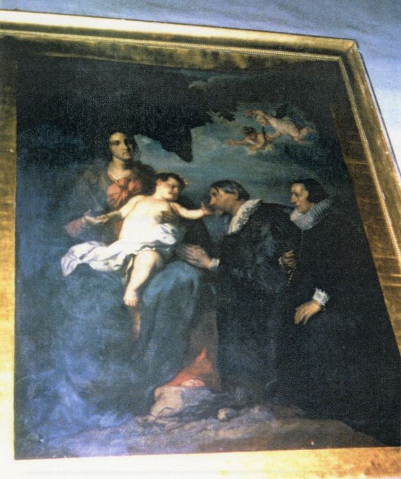 tableau : Vierge aux donateurs (photocopie numérisée) - © Ministère de la Culture (France), Médiathèque du patrimoine et de la photographie, diffusion GrandPalaisRmn Photo