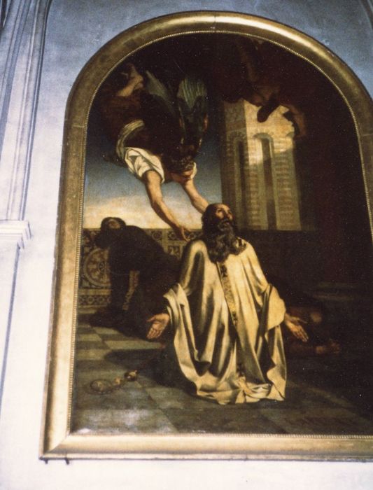 tableau : Vision de saint Orens - © Ministère de la Culture (France), Médiathèque du patrimoine et de la photographie, diffusion GrandPalaisRmn Photo