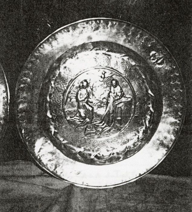 plat de quête : Annonciation (photocopie numérisée) - © Ministère de la Culture (France), Médiathèque du patrimoine et de la photographie, diffusion GrandPalaisRmn Photo