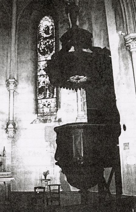 chaire à prêcher (photocopie numérisée) - © Ministère de la Culture (France), Médiathèque du patrimoine et de la photographie, diffusion GrandPalaisRmn Photo