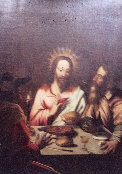 tableau : Miracle d'Emmaüs (photocopie numérisée)