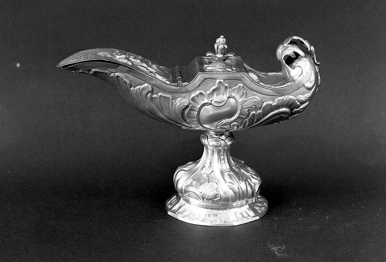 Navette en argent