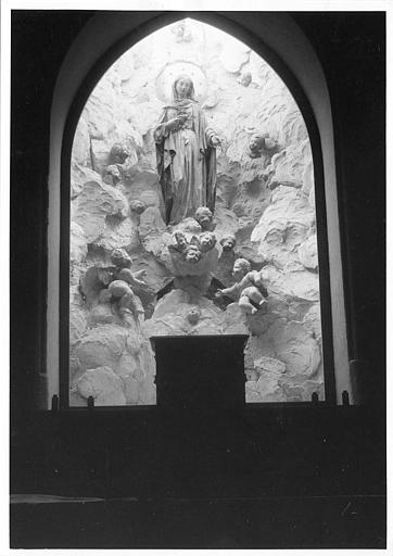 Sculpture : Le Sacré-Coeur de Marie