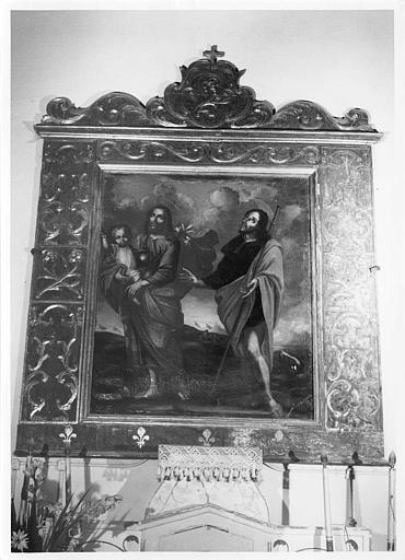 Tableau : 'Saint Jacques et saint Joseph', huile sur toile - © Ministère de la Culture (France), Médiathèque du patrimoine et de la photographie (objets mobiliers), tous droits réservés