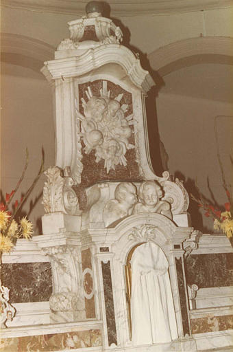 Tabernacle, exposition architecturés et sculptés de chérubins, marbre polychrome - © Ministère de la Culture (France), Médiathèque du patrimoine et de la photographie (objets mobiliers), tous droits réservés