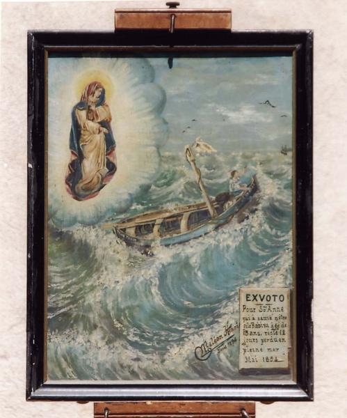 ex-voto 43 : Bateau de pêche JEANNE TONIUS, vue générale