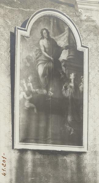 tableau : l'Apparition du Christ à une sainte, vue générale - © Ministère de la Culture (France), Médiathèque du patrimoine et de la photographie (objets mobiliers), tous droits réservés