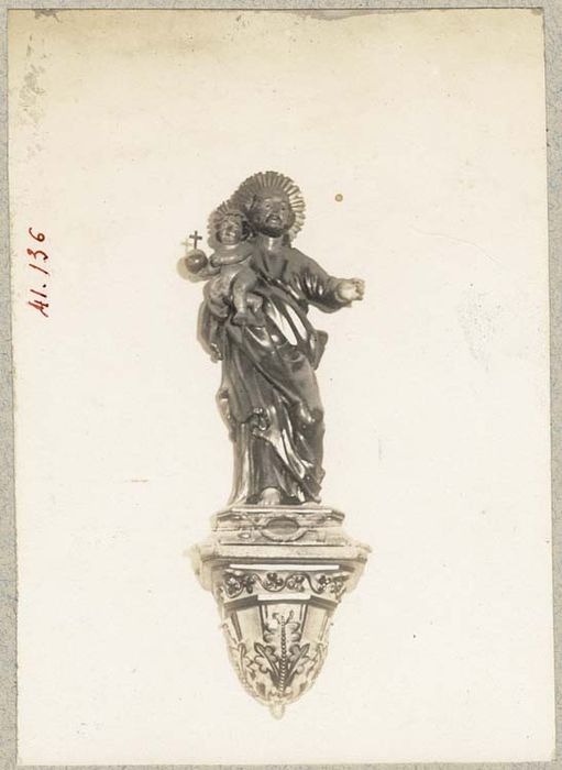 statue : Saint Joseph - © Ministère de la Culture (France), Médiathèque du patrimoine et de la photographie, diffusion GrandPalaisRmn Photo