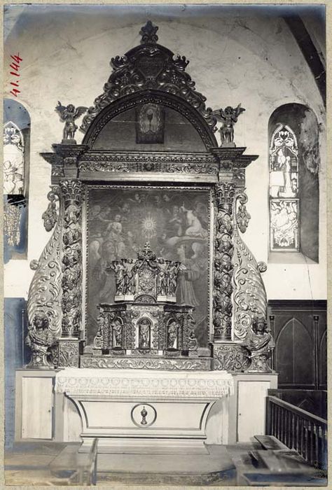 retable de la chapelle du saint Sacrement - © Ministère de la Culture (France), Médiathèque du patrimoine et de la photographie, diffusion GrandPalaisRmn Photo