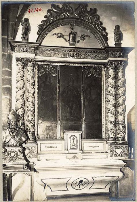 retable de la chapelle Saint-Eloi, triptyque - © Ministère de la Culture (France), Médiathèque du patrimoine et de la photographie, diffusion GrandPalaisRmn Photo