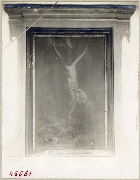 tableau : Christ en croix - © Ministère de la Culture (France), Médiathèque du patrimoine et de la photographie, diffusion GrandPalaisRmn Photo