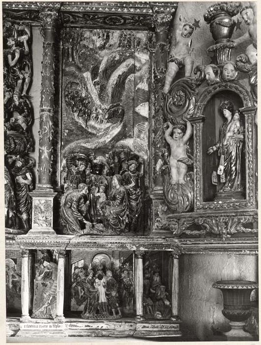 retable du maître-autel, détail