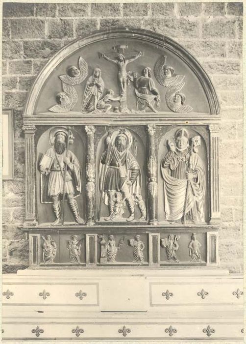 retable - © Ministère de la Culture (France), Médiathèque du patrimoine et de la photographie, diffusion GrandPalaisRmn Photo