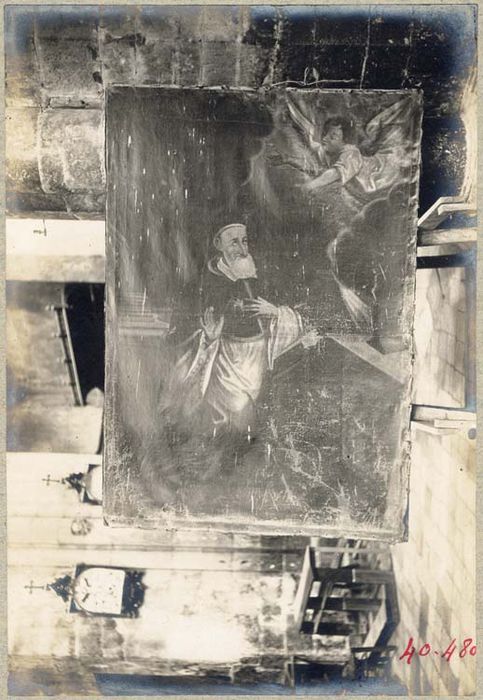tableau : Saint Pontife non identifié - © Ministère de la Culture (France), Médiathèque du patrimoine et de la photographie, diffusion GrandPalaisRmn Photo