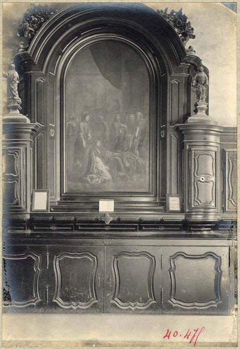 tableau : Sainte Madeleine aux pieds du Christ - © Ministère de la Culture (France), Médiathèque du patrimoine et de la photographie, diffusion GrandPalaisRmn Photo