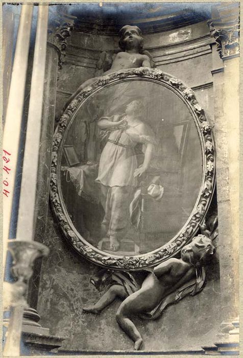 tableau : Sainte Madeleine se dépouillant de ses bijoux - © Ministère de la Culture (France), Médiathèque du patrimoine et de la photographie, diffusion GrandPalaisRmn Photo