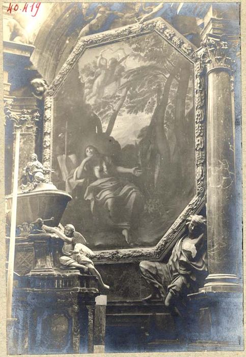tableau : Sainte Madeleine à la Sainte-Baume - © Ministère de la Culture (France), Médiathèque du patrimoine et de la photographie, diffusion GrandPalaisRmn Photo