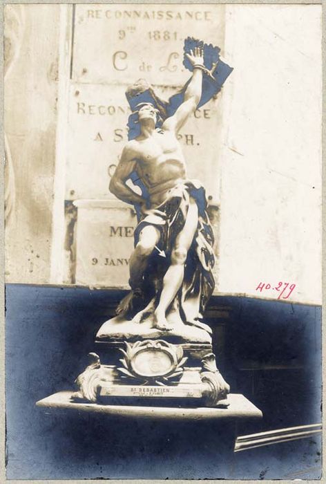 statue : Saint Sébastien - © Ministère de la Culture (France), Médiathèque du patrimoine et de la photographie, diffusion GrandPalaisRmn Photo