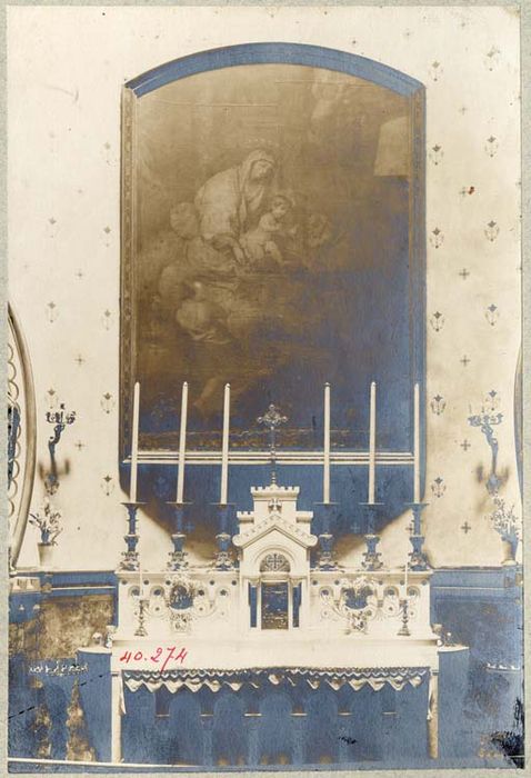 tableau : Vierge à l'Enfant avec Saint Félix de Cantalice - © Ministère de la Culture (France), Médiathèque du patrimoine et de la photographie, diffusion GrandPalaisRmn Photo