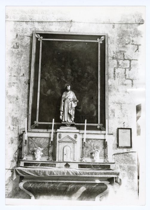 autel de Saint-Joseph, tableau : La Pentecôte