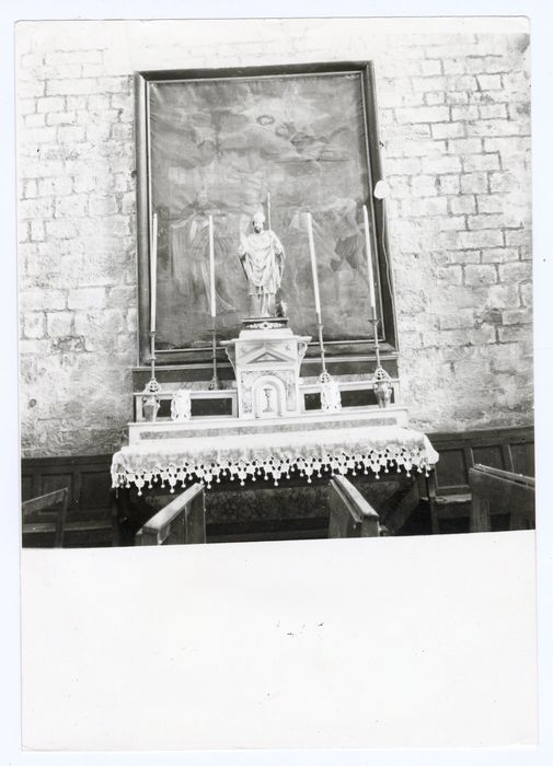 autel de Saint-Éloi, tableau : Martyre de Saint Sébastien