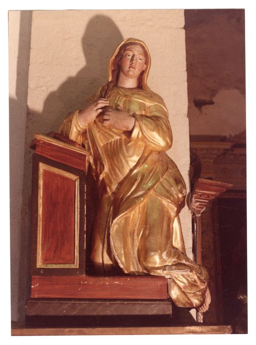 statue : Vierge de l'Annonciation