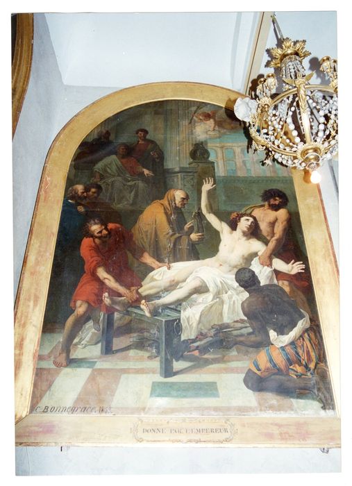 tableau : Martyre de Saint Laurent