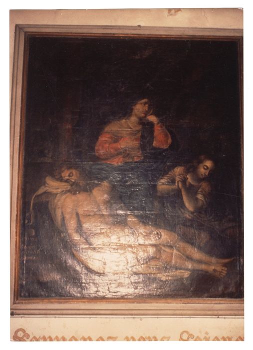 tableau : Déploration de Marie avec Sainte Marie Madeleine