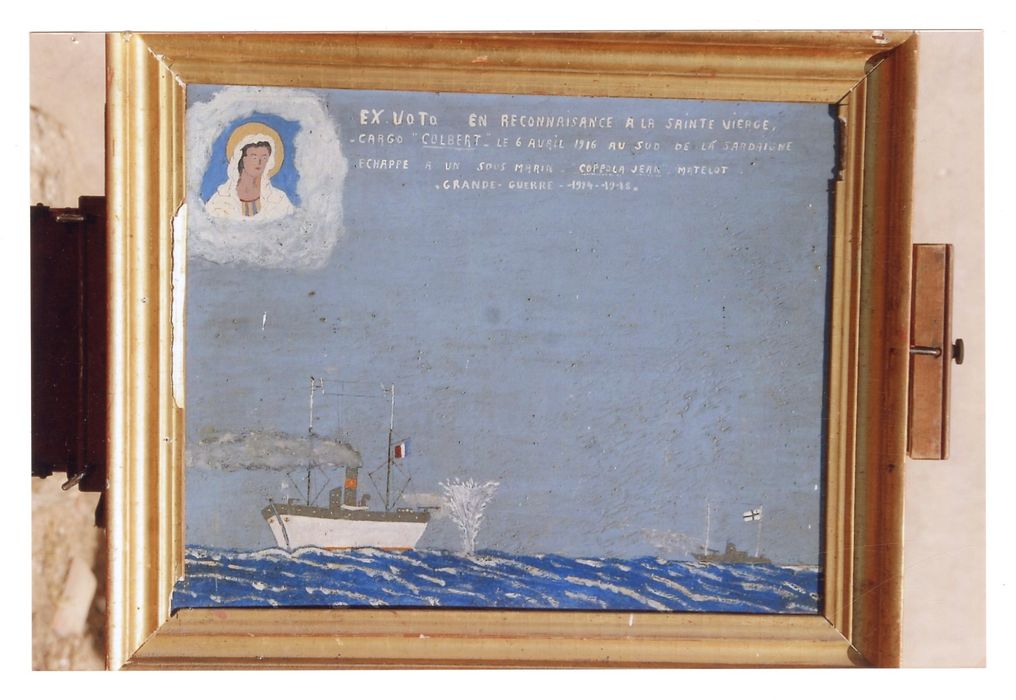 Tableau ex-voto n° 47 : Le cargo Colbert