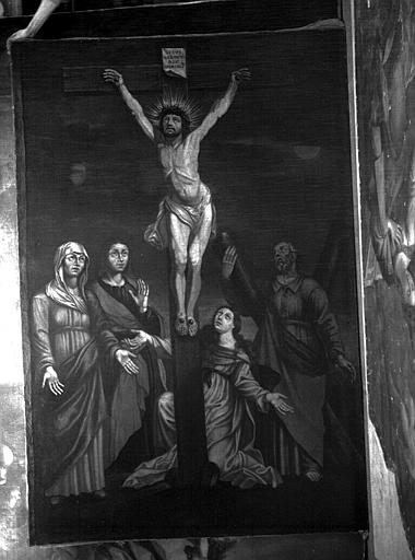 Tableau : Jésus mourant sur la croix, après restauration - © Ministère de la Culture (France), Médiathèque du patrimoine et de la photographie, diffusion GrandPalaisRmn Photo