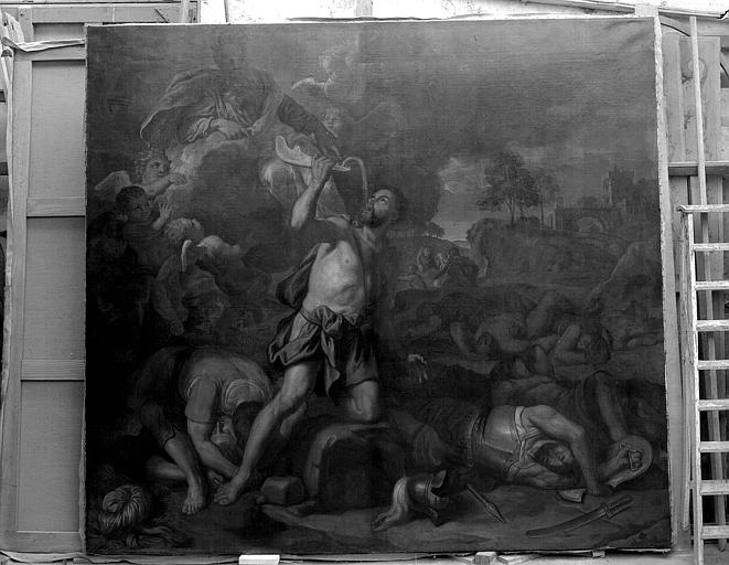 Peinture sur toile : Samson devant les Philistins - © Ministère de la Culture (France), Médiathèque du patrimoine et de la photographie, diffusion GrandPalaisRmn Photo