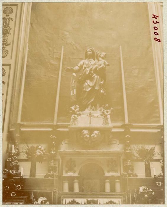 statue (grandeur nature) : Vierge à l'Enfant