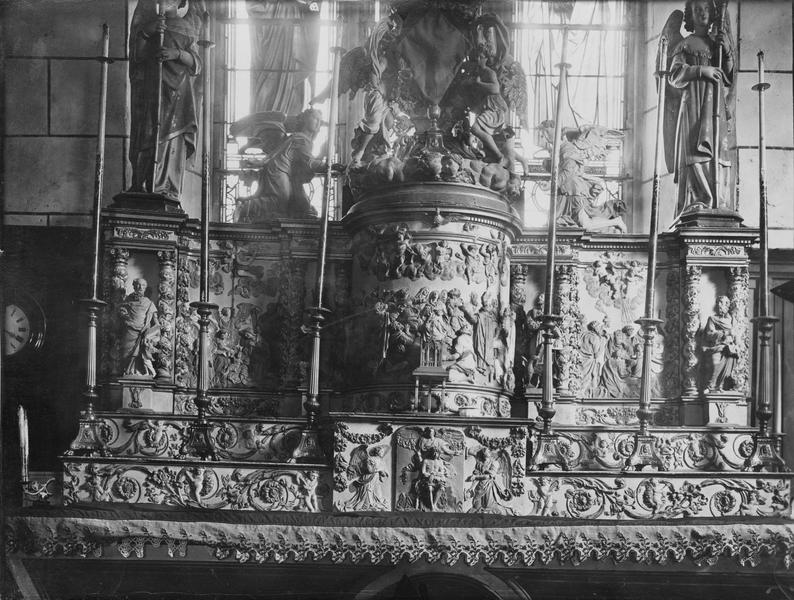 tabernacle du maître-autel, vue générale