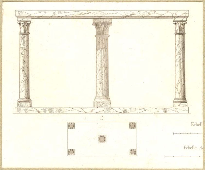 autel de la chapelle Saint-Joseph (document imprimé)