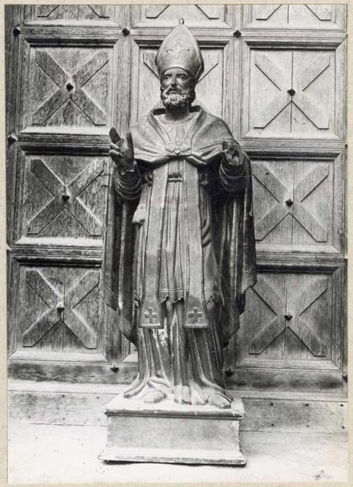 statue : Saint Blaise