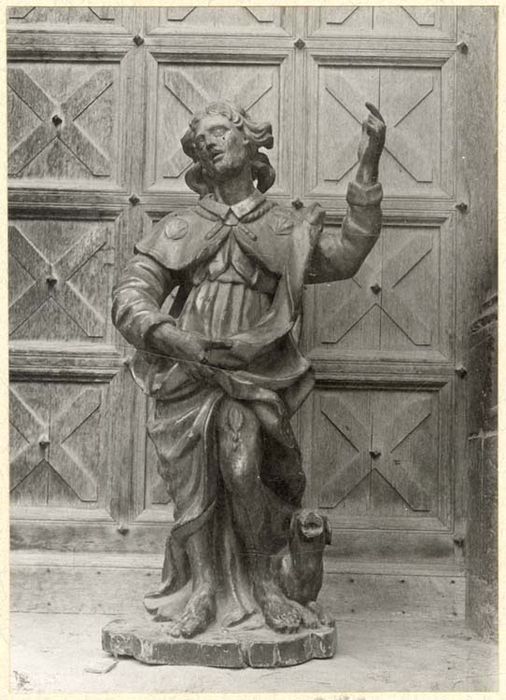 statue : Saint Roch