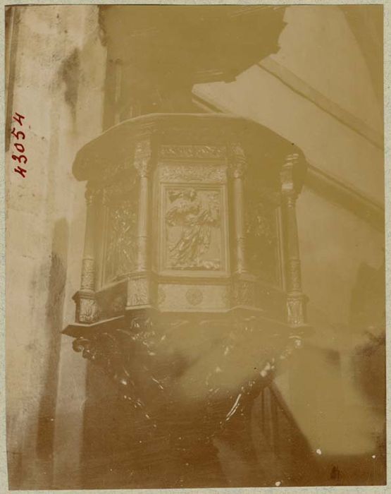 chaire à prêcher - © Ministère de la Culture (France), Médiathèque du patrimoine et de la photographie, diffusion GrandPalaisRmn Photo