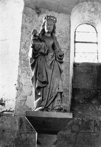 Statue : Vierge à l'Enfant