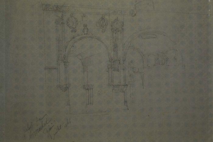 Dessin : Portail de St Michel - Dijon