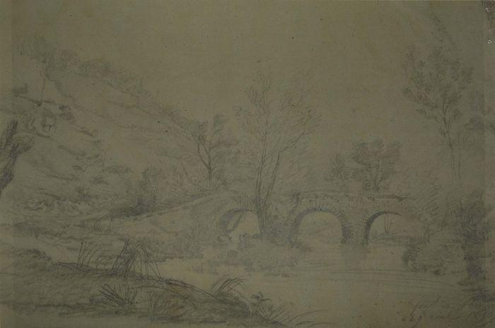 Dessin : Pont de Pérure