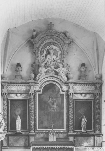 retable du maître-autel, vue générale - © Ministère de la Culture (France), Médiathèque du patrimoine et de la photographie (objets mobiliers), tous droits réservés