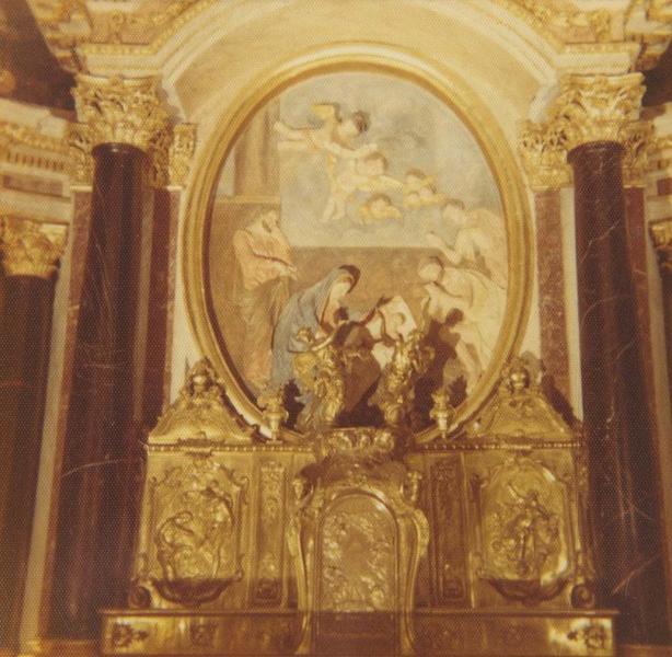 retable du maître-autel, détail