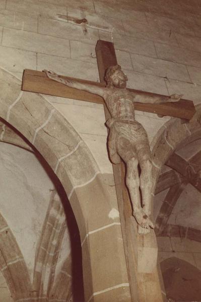 statue (crucifix) : Christ en croix, vue générale - © Ministère de la Culture (France), Médiathèque du patrimoine et de la photographie (objets mobiliers), tous droits réservés