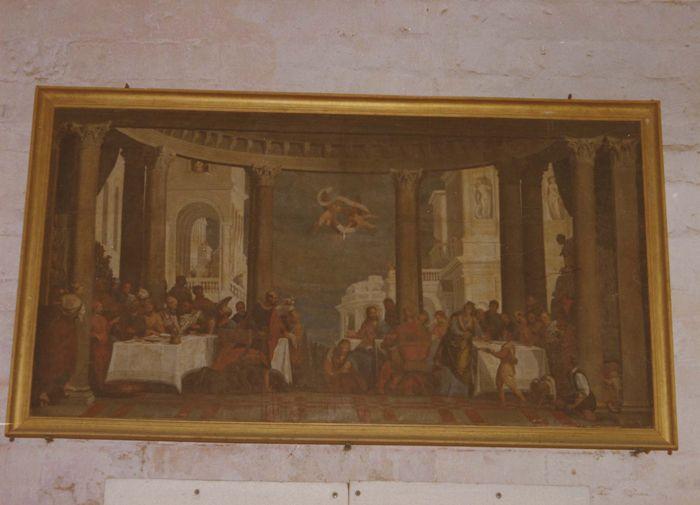 tableau : Repas chez Simon (le), vue générale - © Ministère de la Culture (France), Médiathèque du patrimoine et de la photographie (objets mobiliers), tous droits réservés