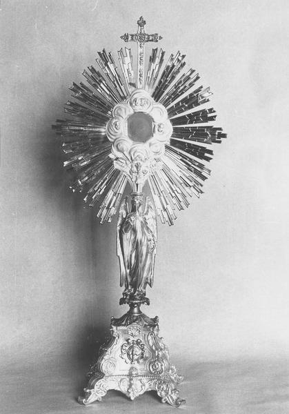 ostensoir, vue générale