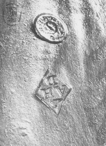 ciboire, détail des poinçons - © Ministère de la Culture (France), Médiathèque du patrimoine et de la photographie (objets mobiliers), tous droits réservés