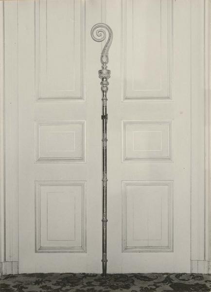 crosse pastorale (crosse épiscopale), vue générale - © Ministère de la Culture (France), Médiathèque du patrimoine et de la photographie (objets mobiliers), tous droits réservés